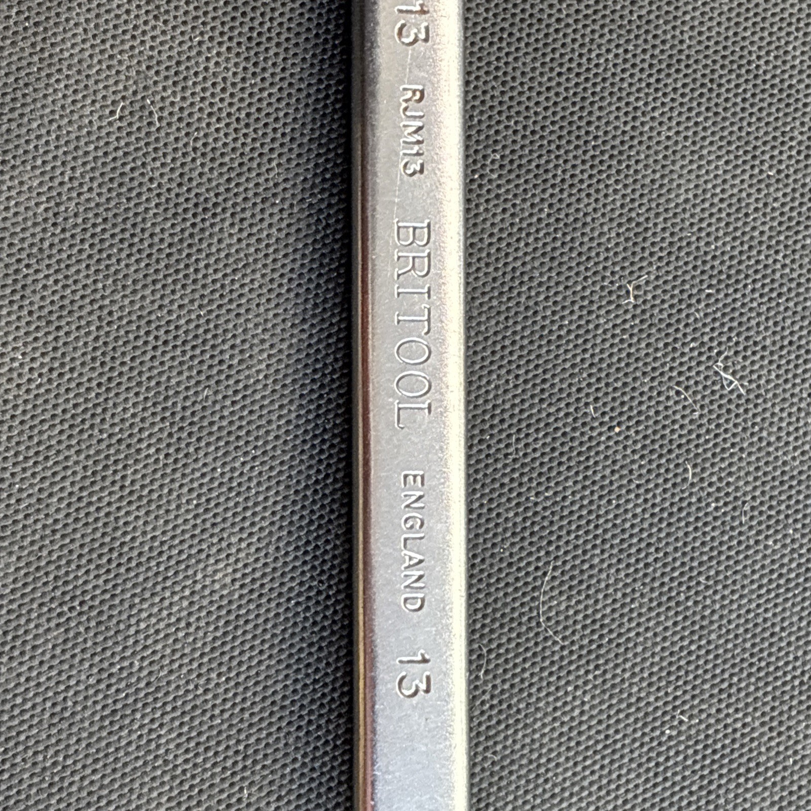 Vintage Britool RJM13 13mm combination spanner Lovely Condition Chrome all good.