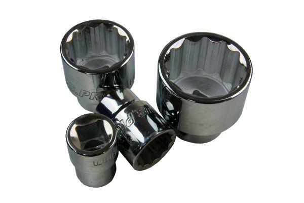 US PRO 17pc 1/2 dr Shallow Sockets 6 point 10-30mm 1394