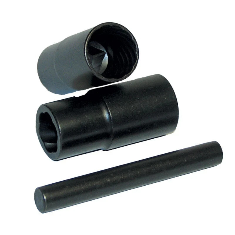 LTI by Milton@ Twist Socket Set Wheel Lug Nut Removal System with Bolt Extractor