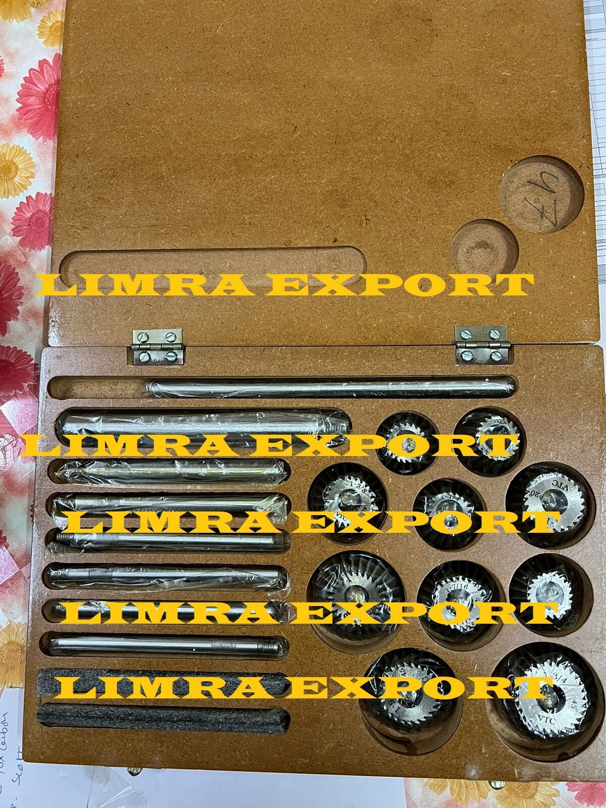 AUTOMOTIVE INDUSTRIAL TOOL HEAVY DUTY VALVE SEAT & FACE CUTTER SET 10 PCS