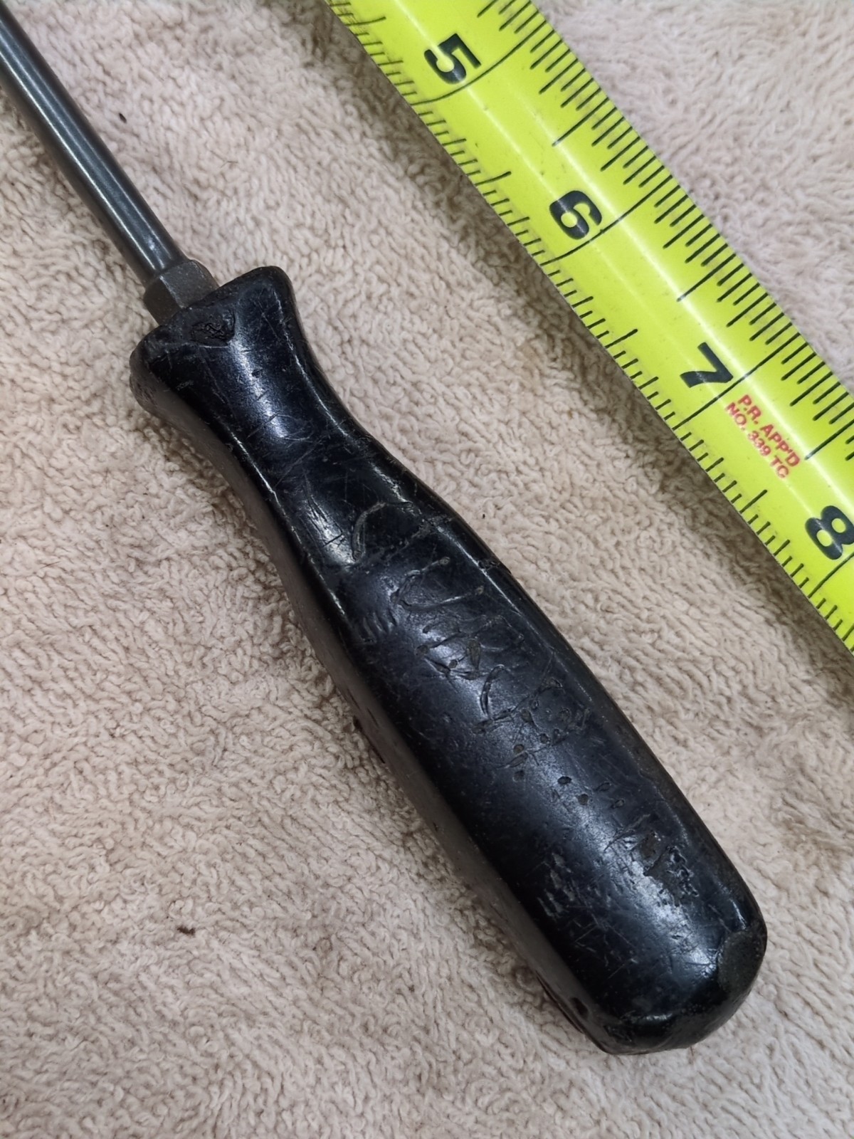 2- Snap-On Flat Slotted Screwdriver SSD4100 13.5 Inch Long & SSD4 7.5 Inch Long