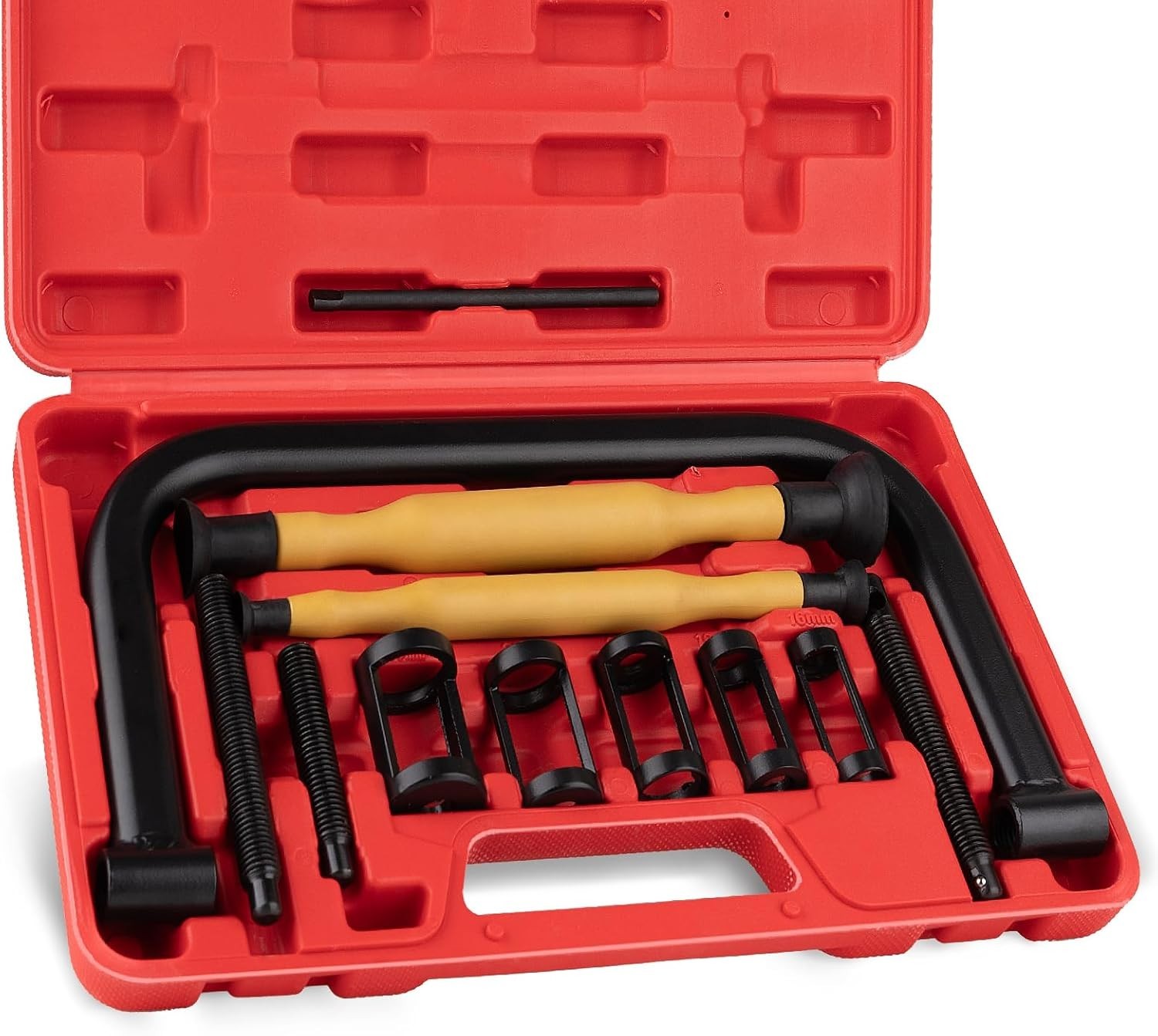 Complete 12PC Valve Spring Removal Tool Kit with Carrying Case – Easy to Use