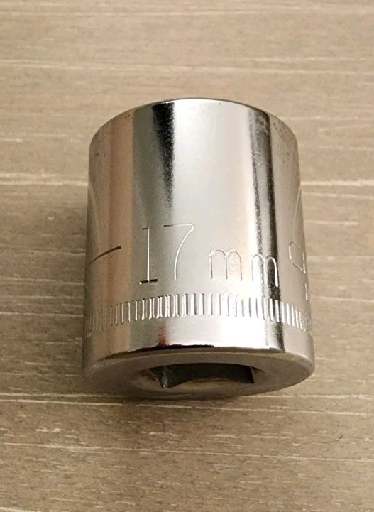 Craftsman USA 17mm Socket 12 Point, 3/8 Drive, V 44307