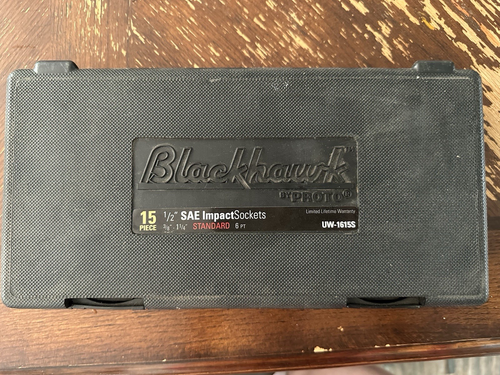 Blackhawk Proto 1/2” Drive Impact Socket Set UW-1615S