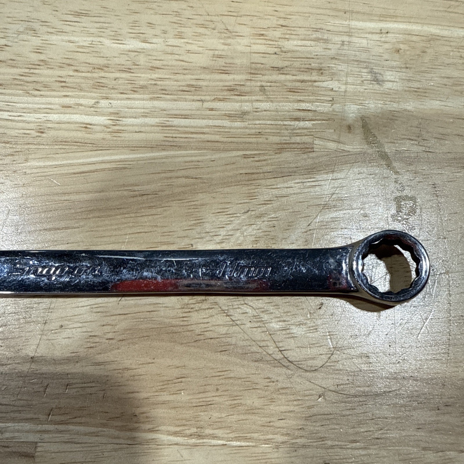 Snap On 11MM 12PT Metric Chrome Combination Wrench USA OEXM110B