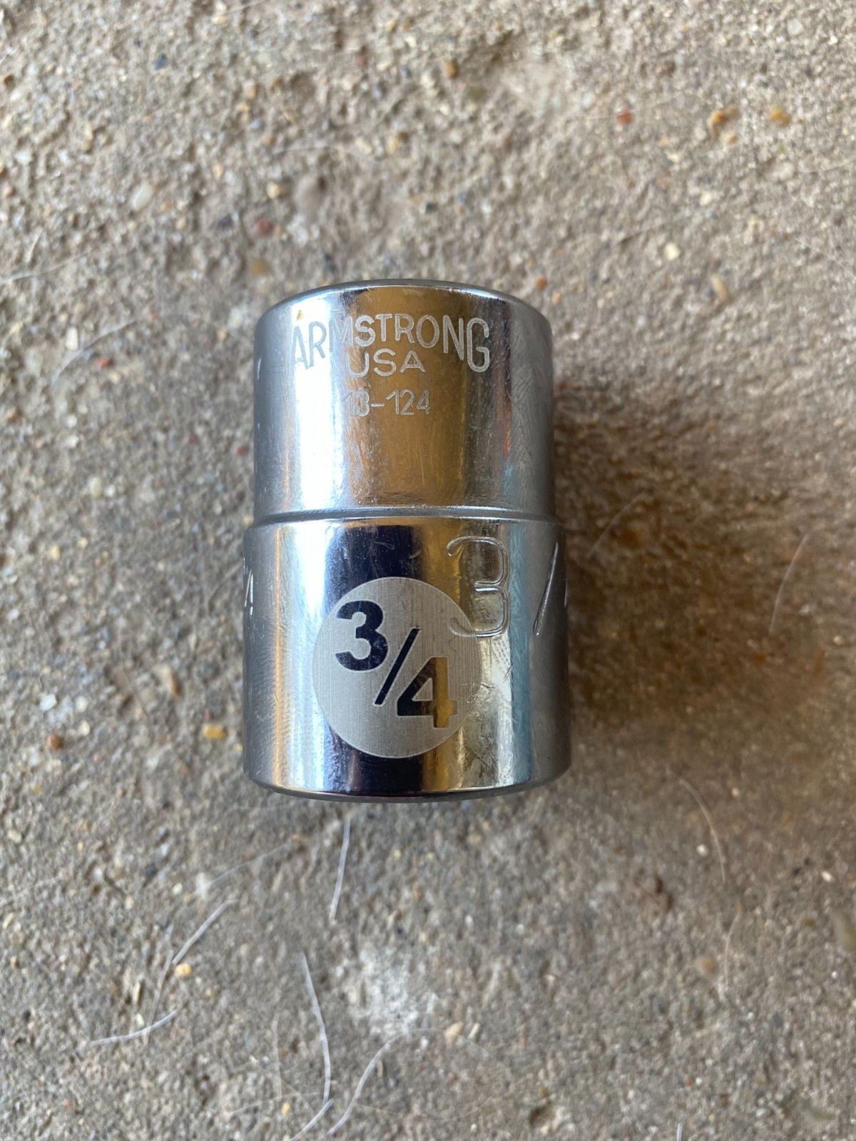 Armstrong Socket set 42 PIECE 3/4” DRIVE sized from 3/4” To 2 3/8”