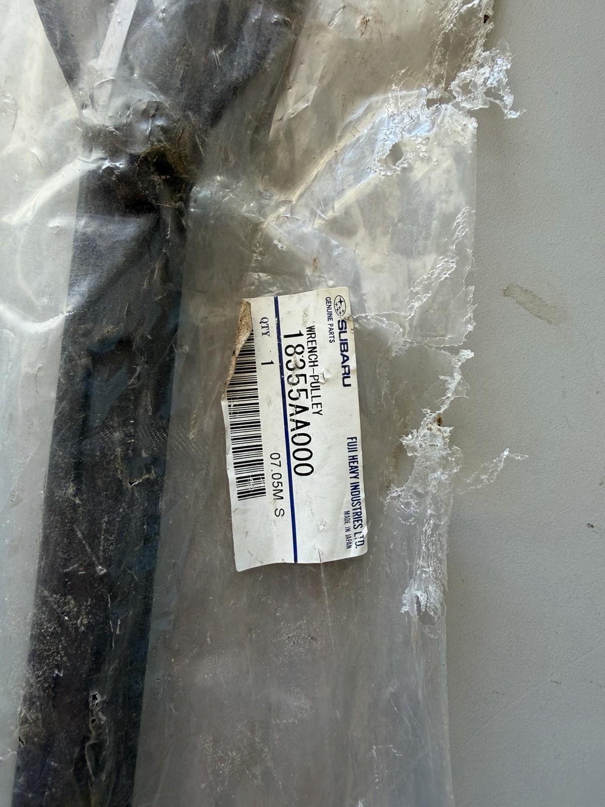 Genuine OEM Subaru 18355AAA000 Wrench Pulley Specialty Service Tool