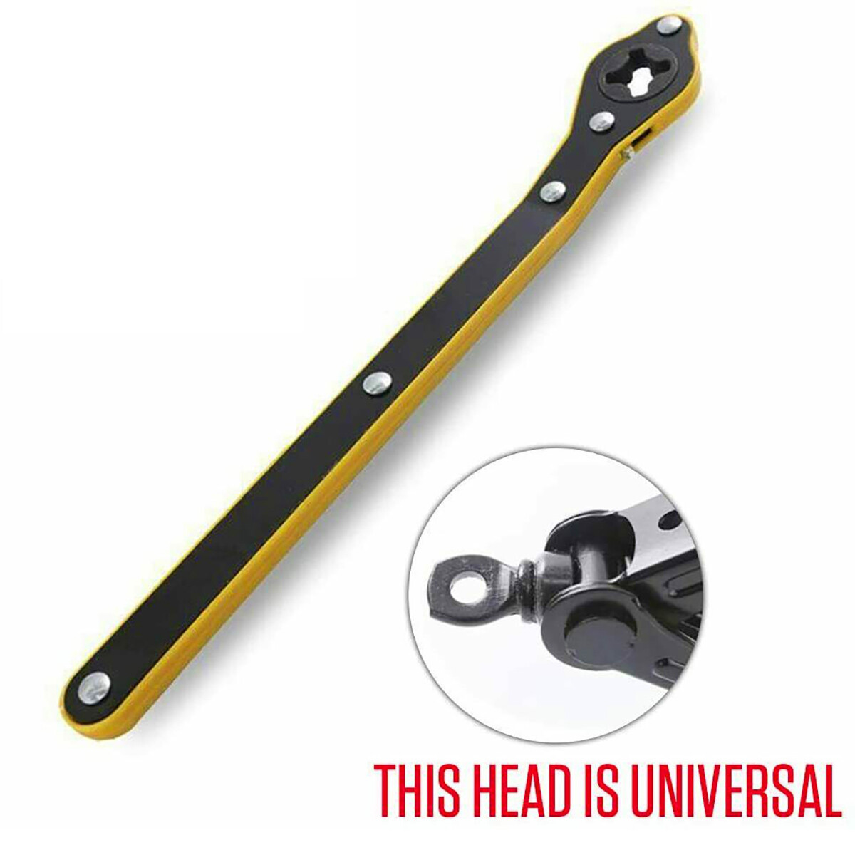 Car Scissor Jack Ratchet Wrench Tire Wheel Lug Handle Labor-saving Repair Tool
