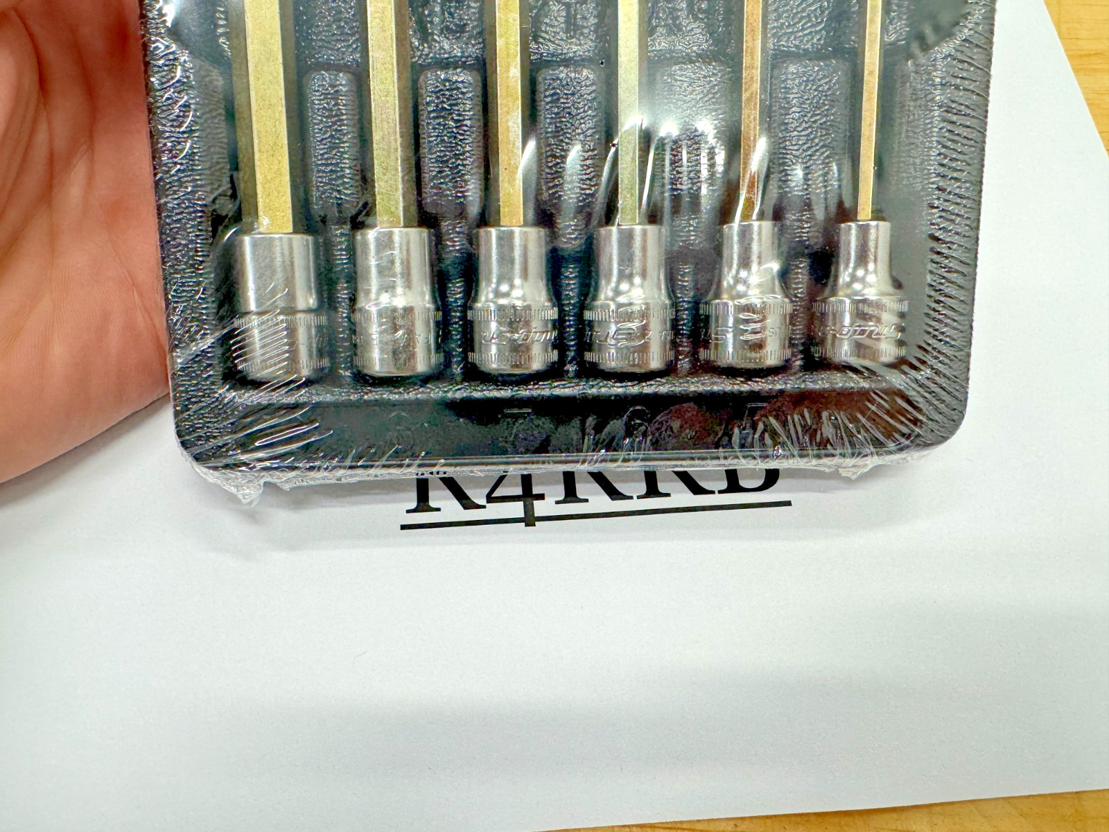 Snap-On Tools USA NEW 6pc 3/8″ Drive METRIC Long Hex Bit Socket Set 206EFAML