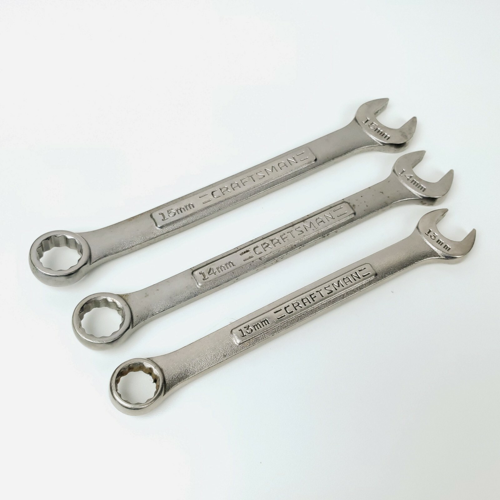 CRAFTSMAN Metric Combination 12Pt Wrenches 13,14,15mm VA-42917 42918 42919