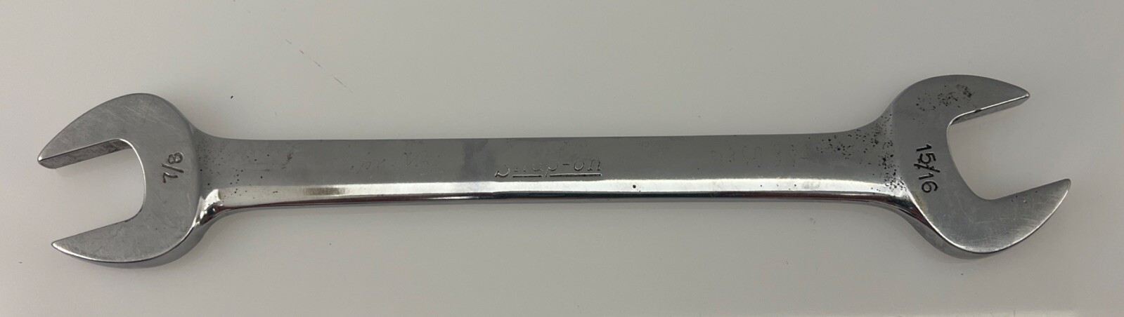 Snap On VO2830 Double Open End Wrench Chrome 7/8-in. 15/16-in. SAE USA