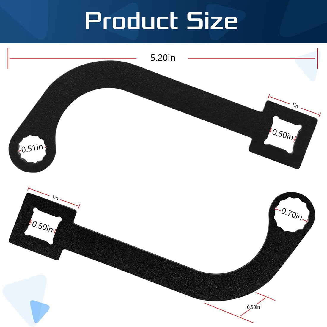 12mm&15mm Turbo Charger Bolt Wrench 9866B 9866A For Cummins ISB 5.9L 6.7L Diesel