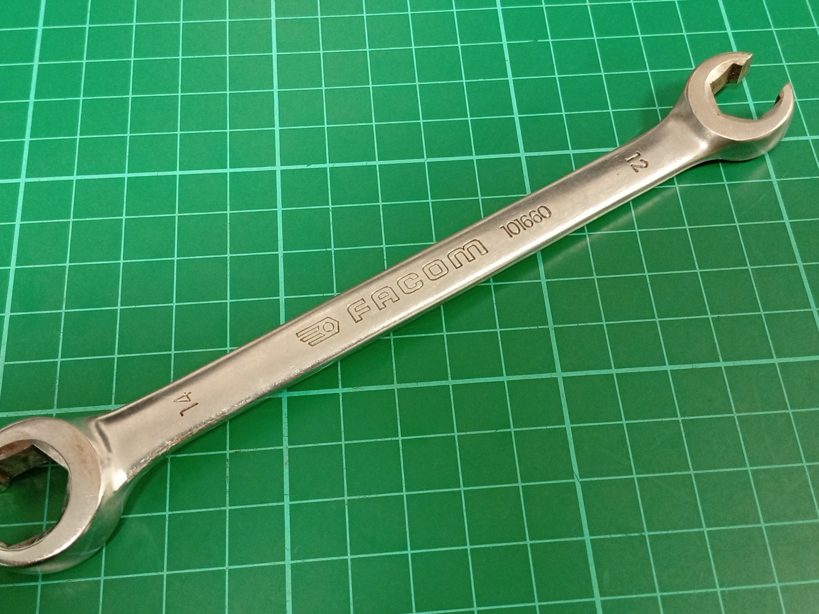 Facom 42.12×14, 12mm x 14mm Flare Spanner Wrench