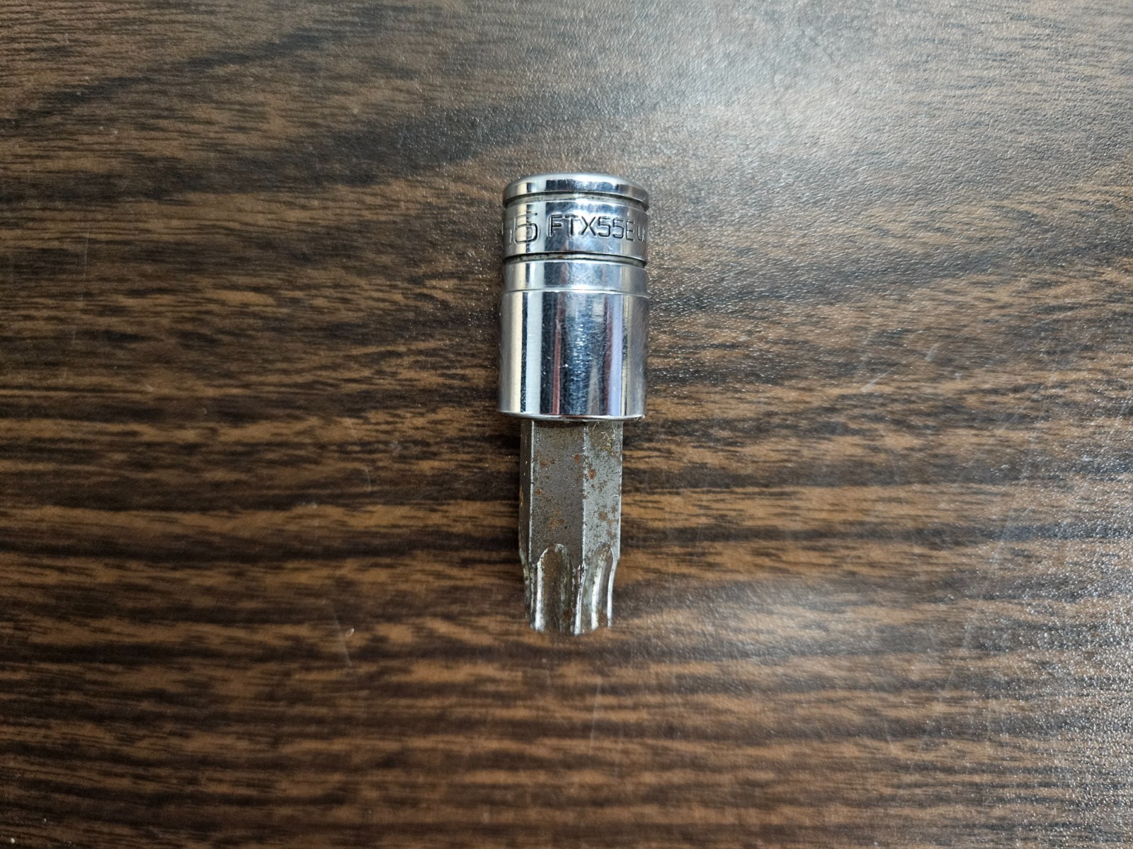 Snap-On FTX55E 3/8″ Drive T55 Torx Bit Driver Socket USA