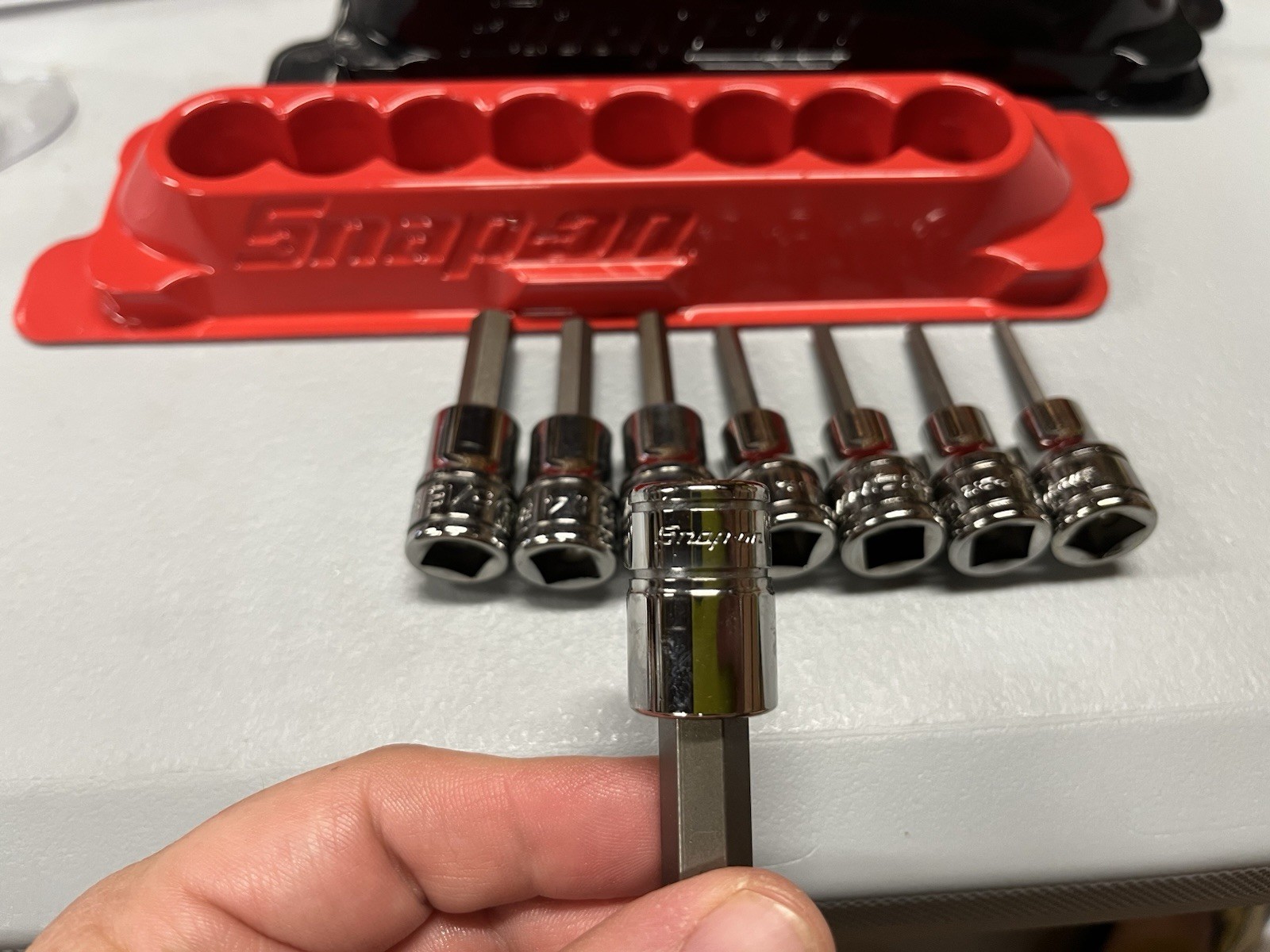 NICE! Snap On Tools 🇺🇸 Made Metric + Standard Hex Bit Socket Set w/ Case