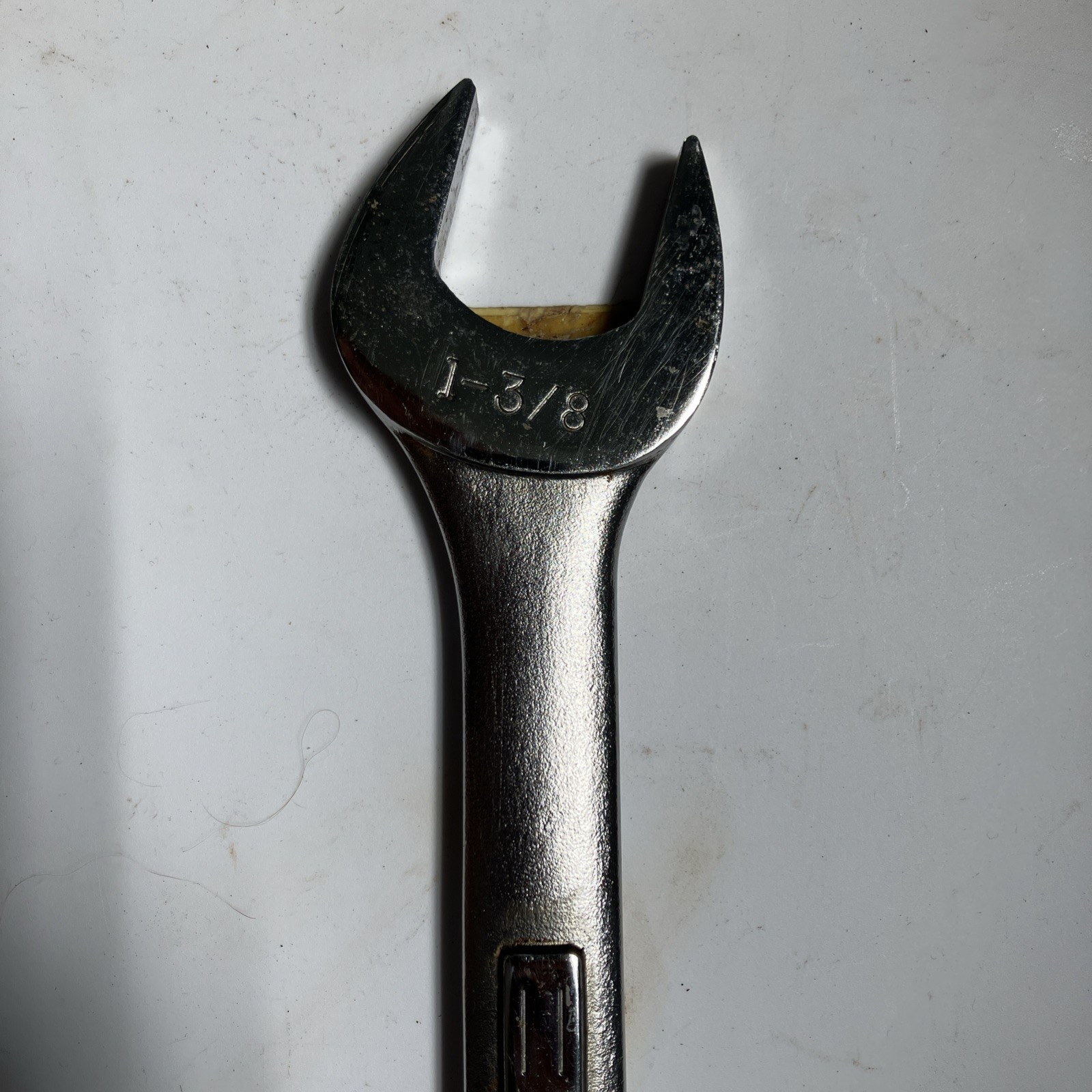 Open End Wrench Craftsman VV44588 1-3/8″ x 1-7/16″ Chrome Vintage USA