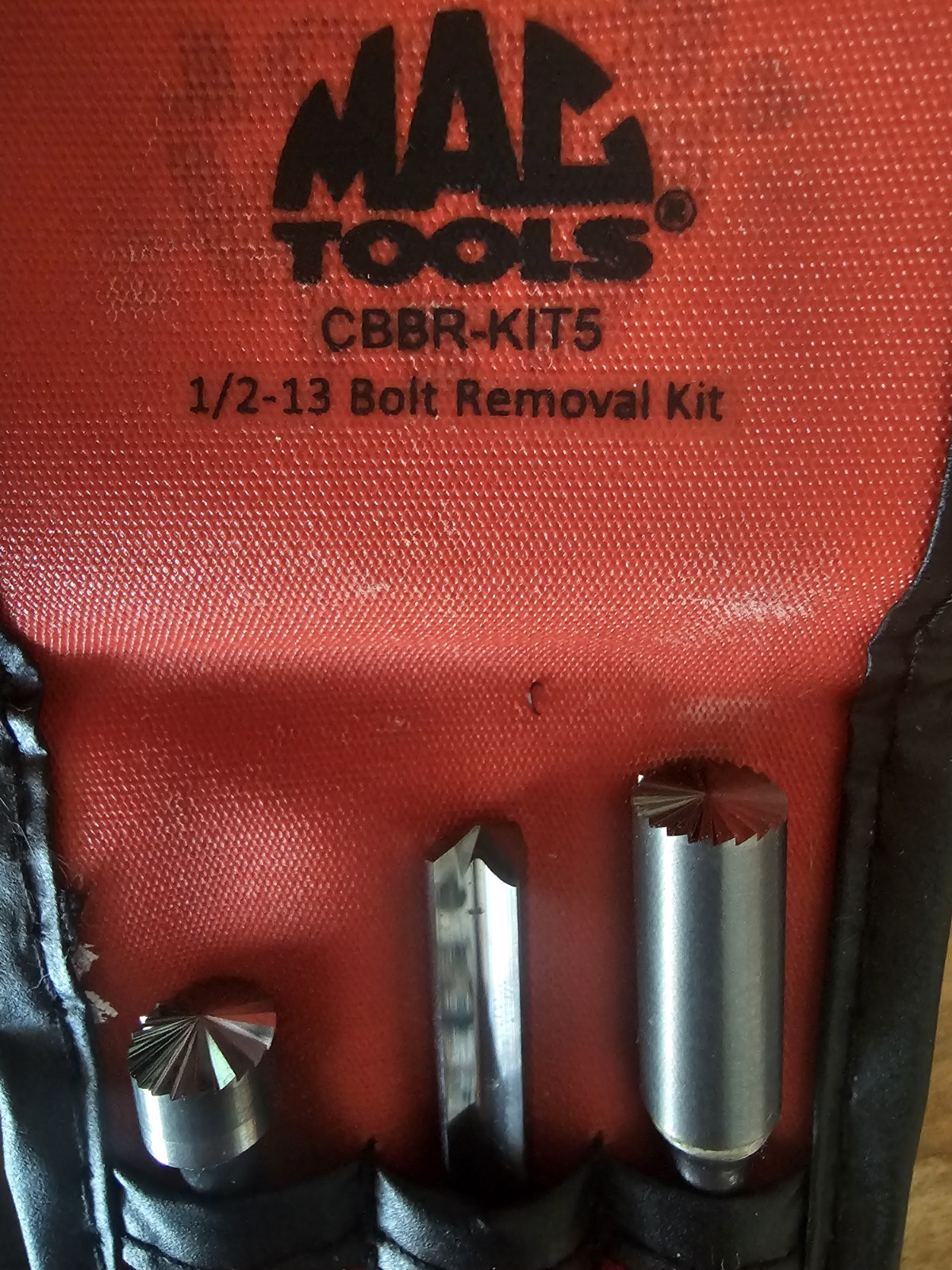 Mac Tools 1/2″ Burr Bolt Removal Kit – Cbbr-kit5 & Cbbr-kit2