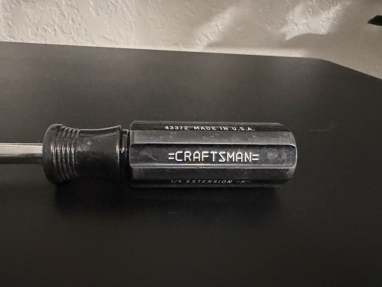 Craftsman 1/4″ Drive Socket Spinner Handle Tool 43372 H Black USA Made