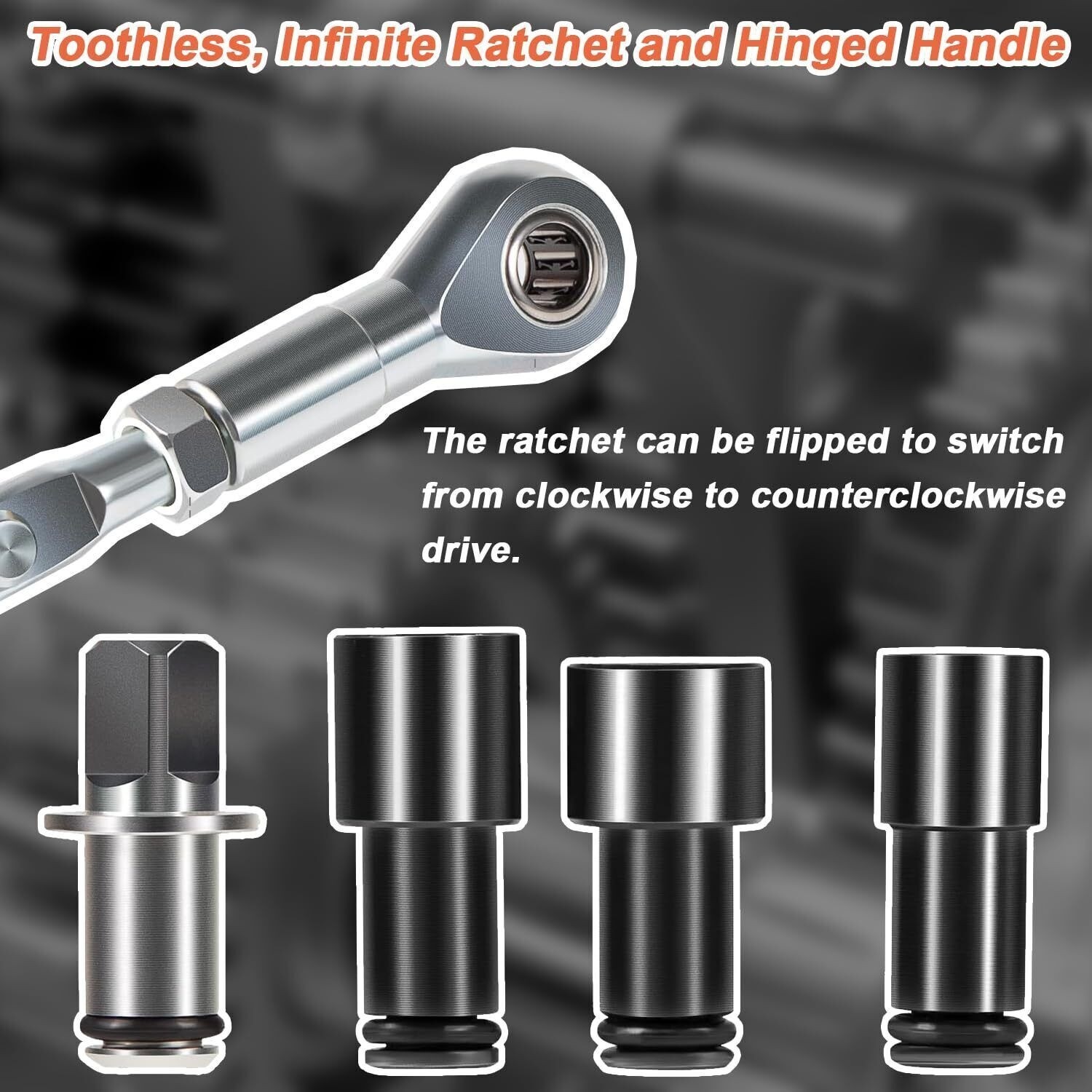 64180 Actuator Motor Ratchet Wrench Set 5.5mm 7mm 8mm Socket For Lisle Tool