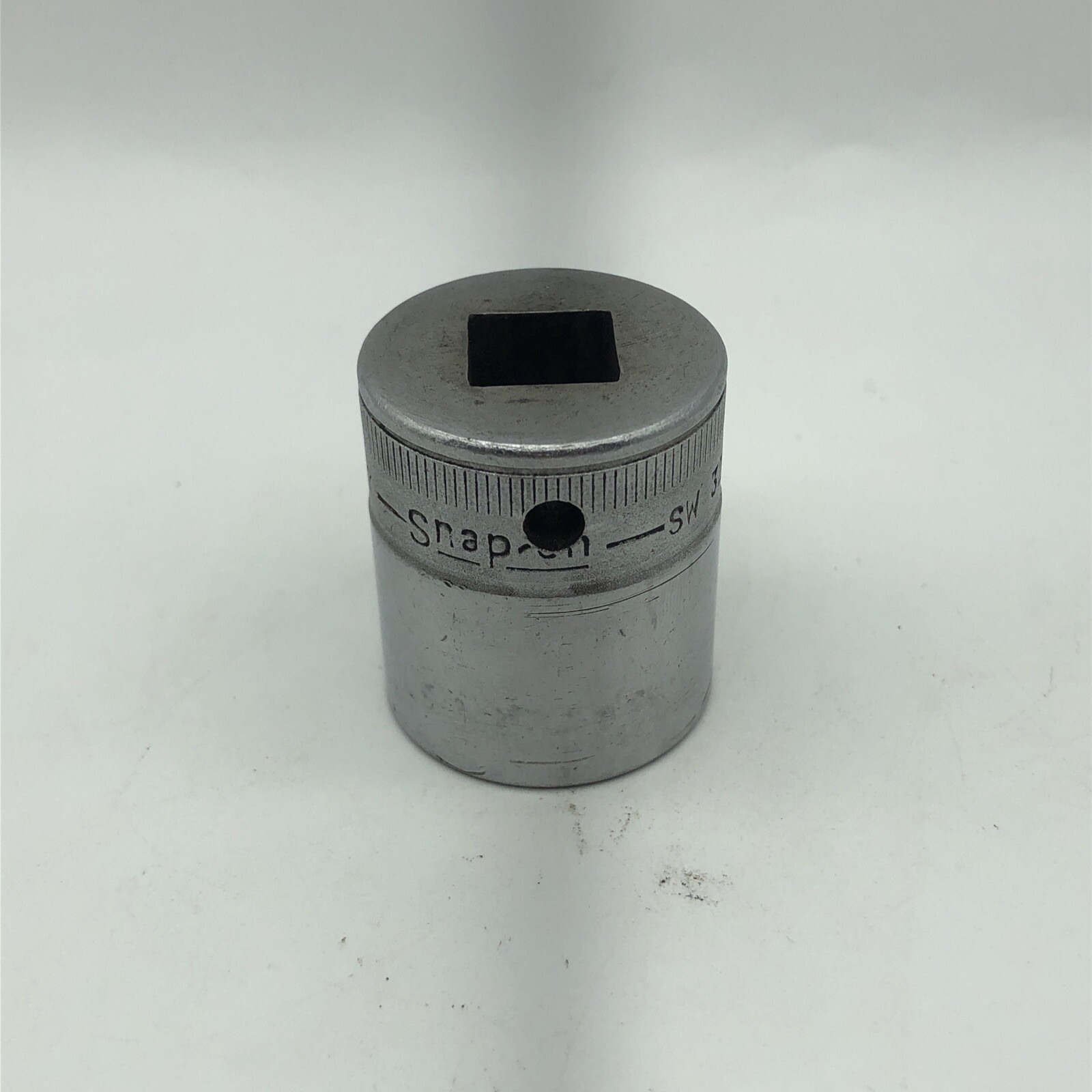 Vintage Snap-on Tools USA 1/2″ Drive 12pt 1″ Socket SW-320 1/2. (HT3)