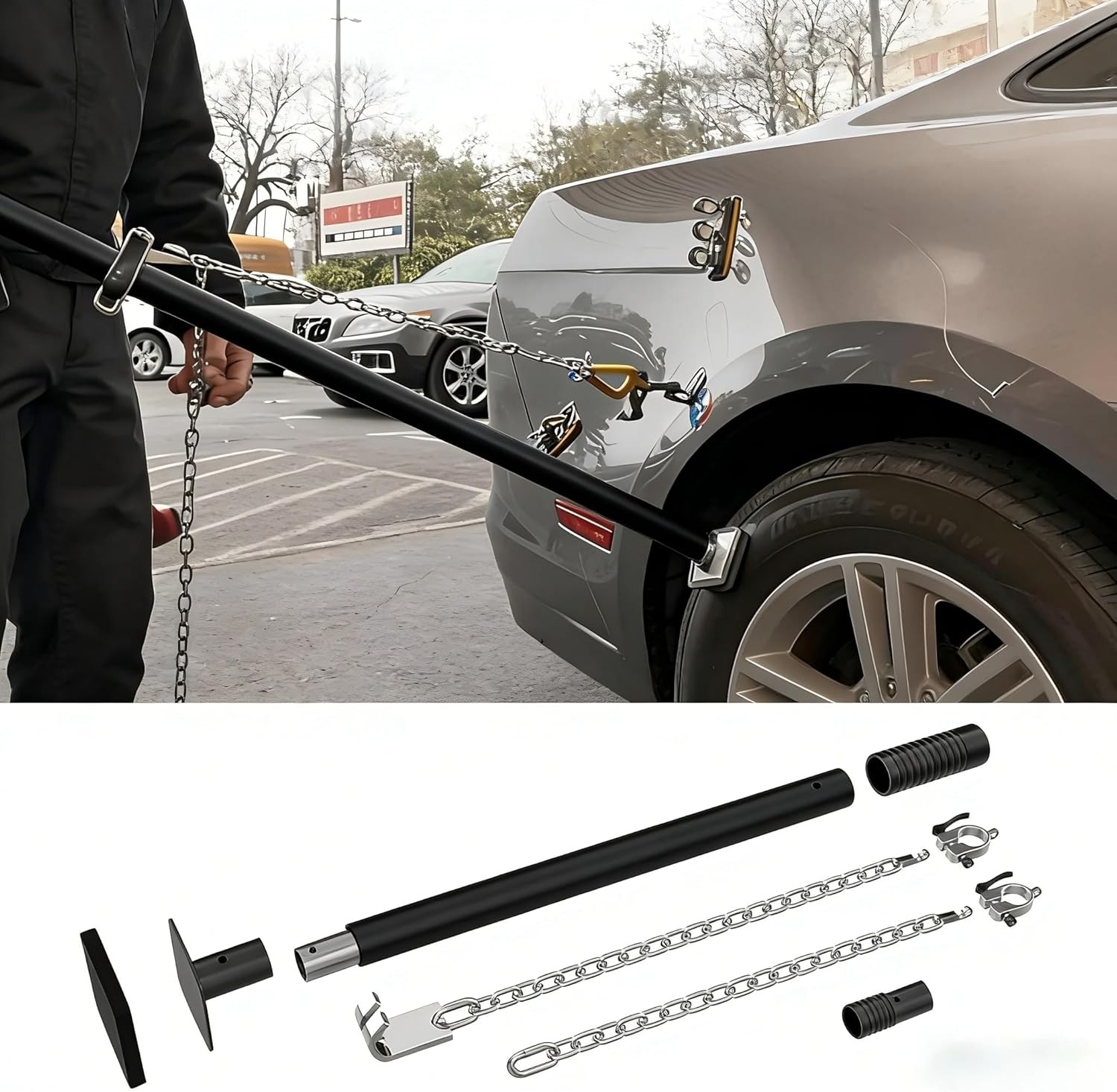 Versatile Auto Body Alignment Tool – Car, Panel, Bumper, Alignment Repair Tool
