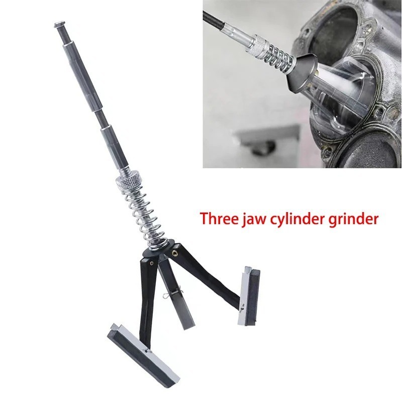 Car Engine Brake Cylinder Hone Flexible Shaft Bore Honing Tool 3/4″ To 2-1/2″