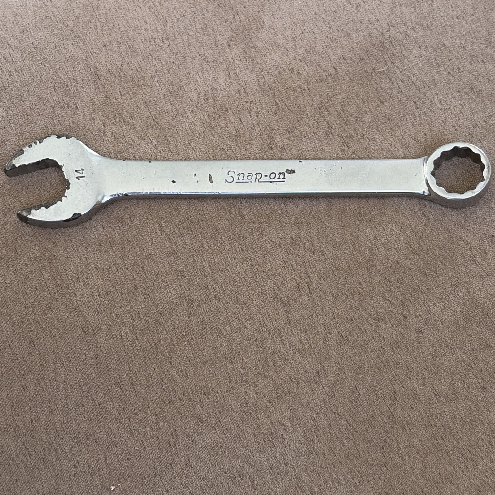 Snap On oexm140b 14mm metric combination 12pt open end wrench new