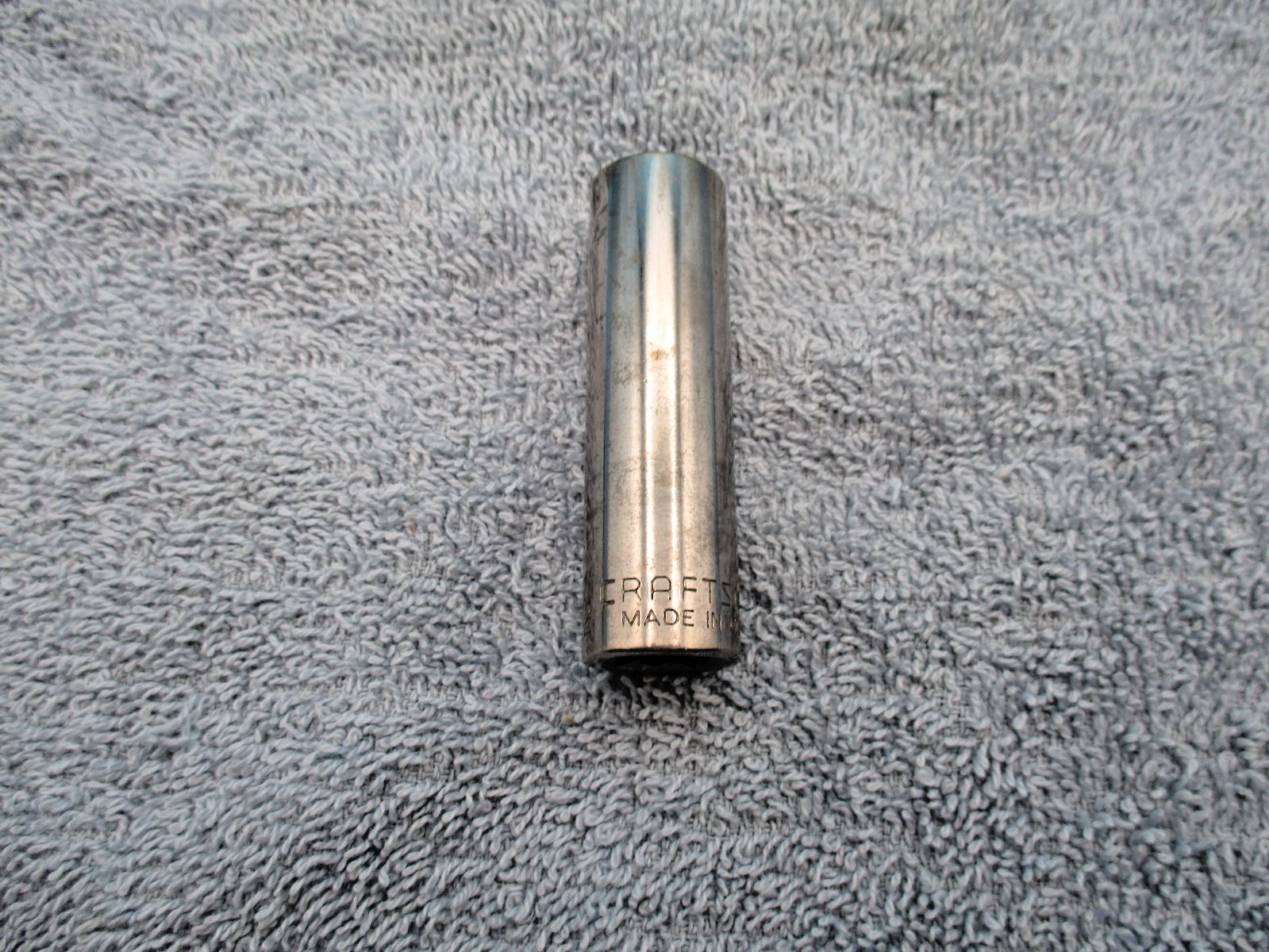 Craftsman 1/2″ Socket Deep Well 3/8″ Drive 12 Point SAE -G2- #43312 USA