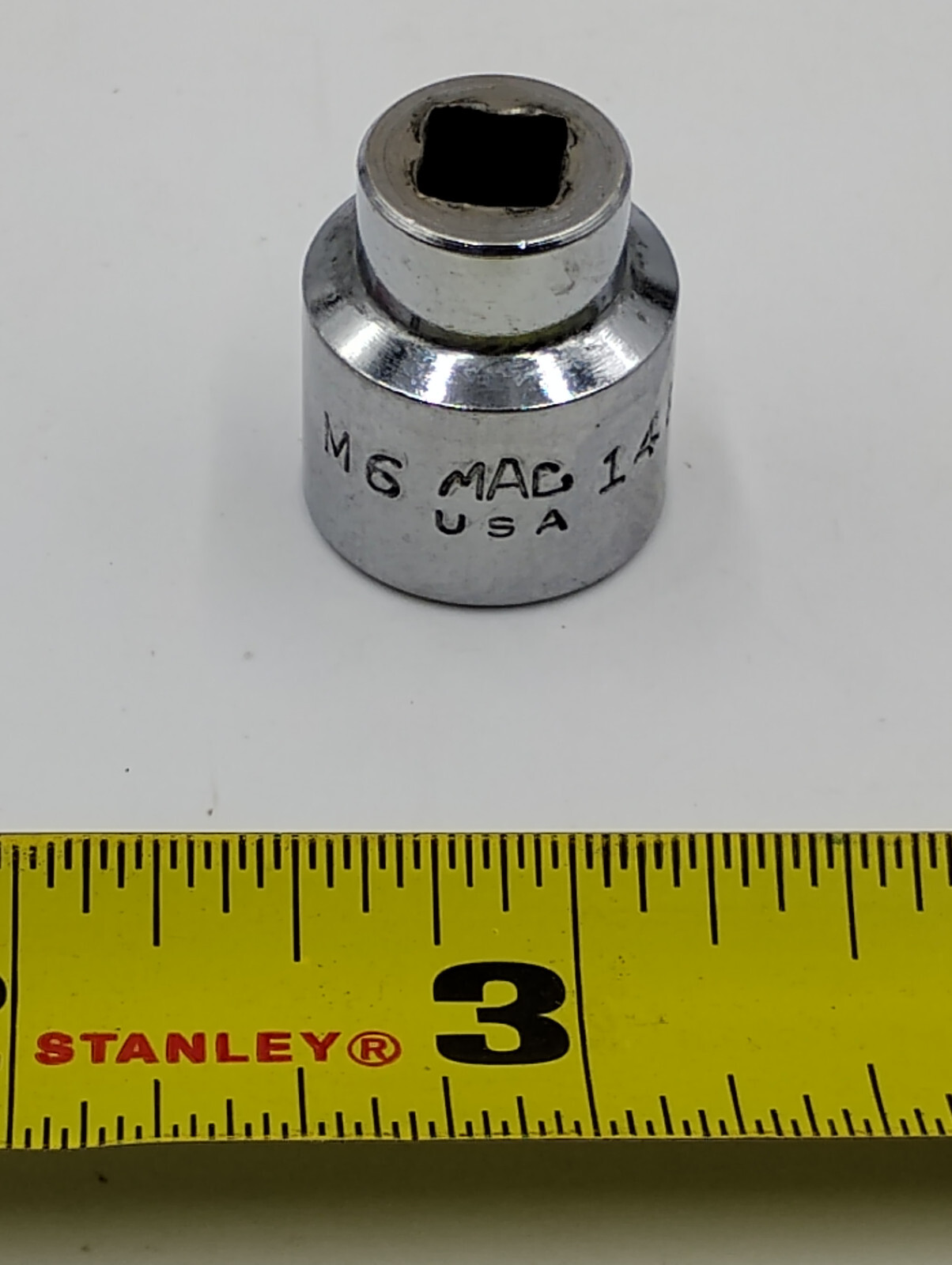 Mac Tools M6 14mm Metric Shallow Socket 1/4″ Drive 6 point USA