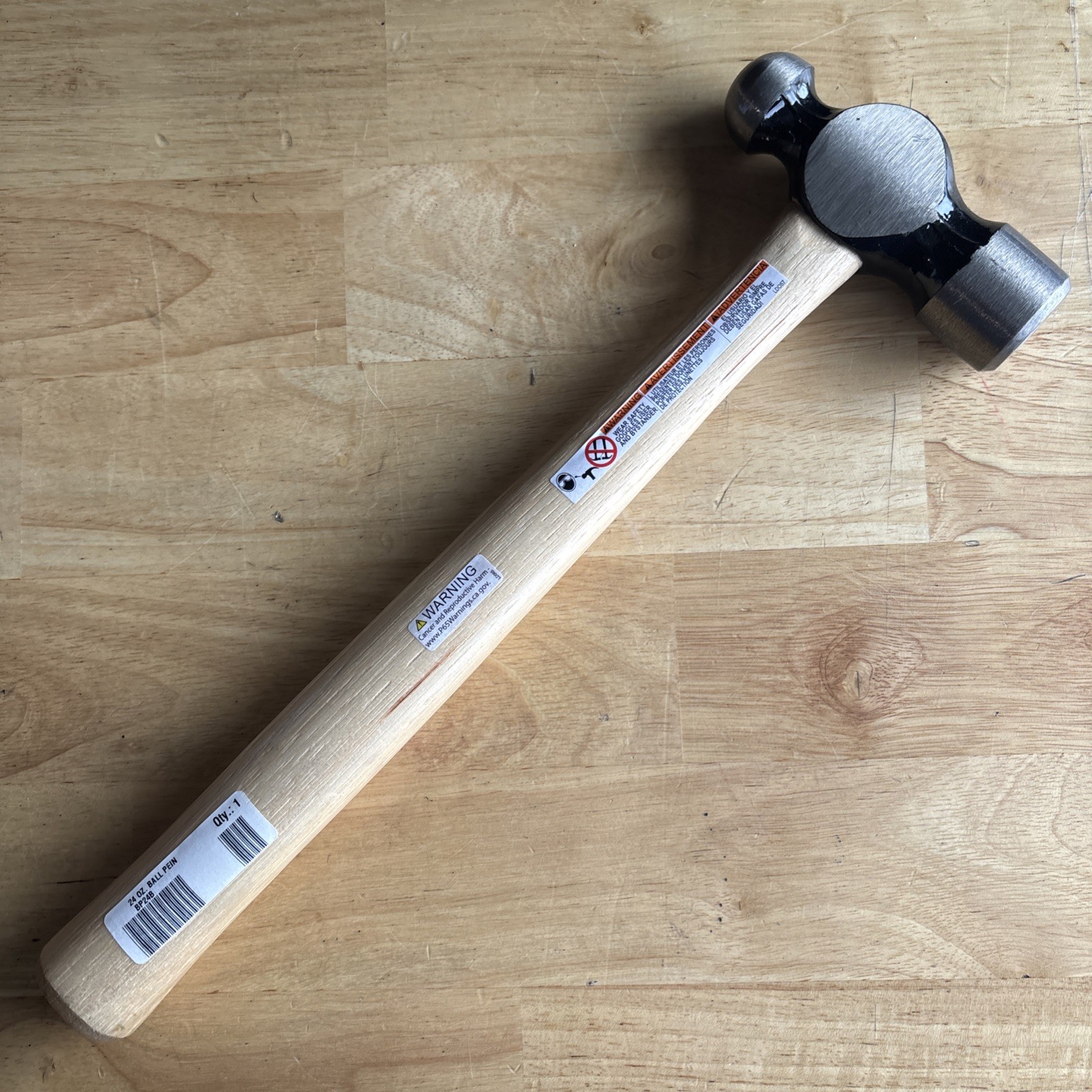 Blue Point 24 oz Ounce Ball Peen Hammer BP24B USA NEW