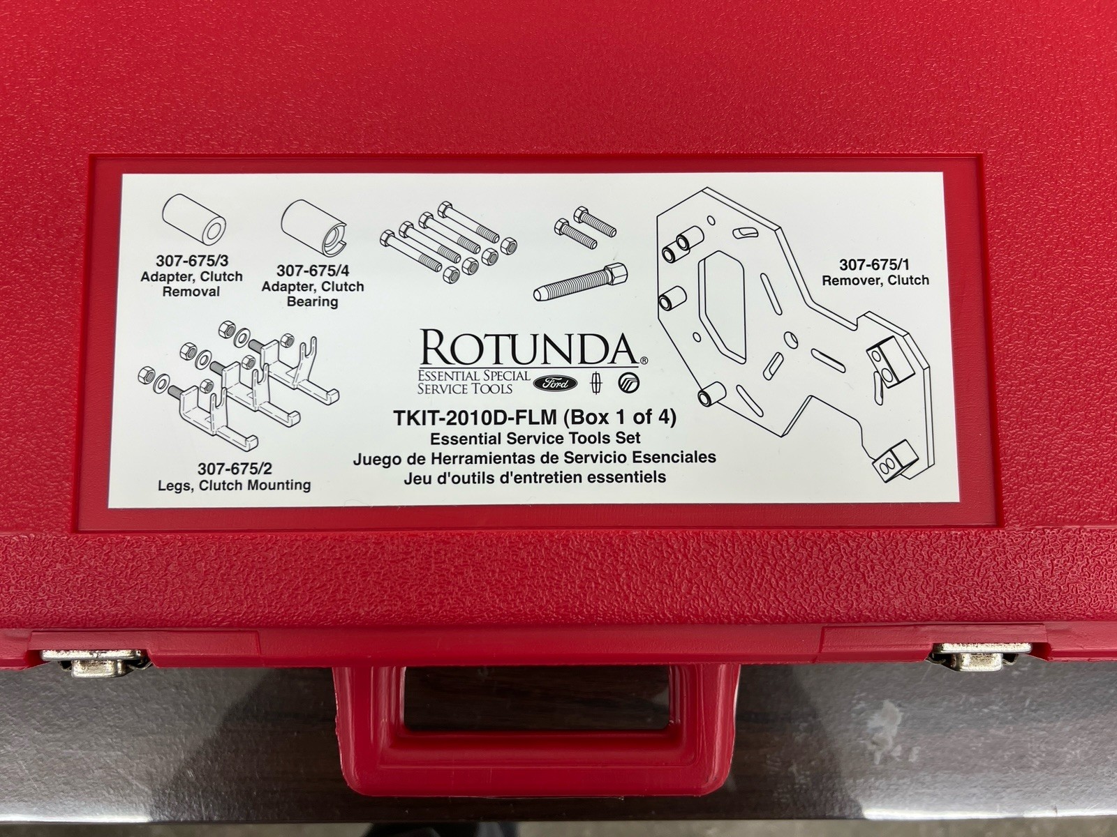 Ford Rotunda TKIT-2010D-FLM Tools 307-675 307-676 307-680 307-681 307-679 307