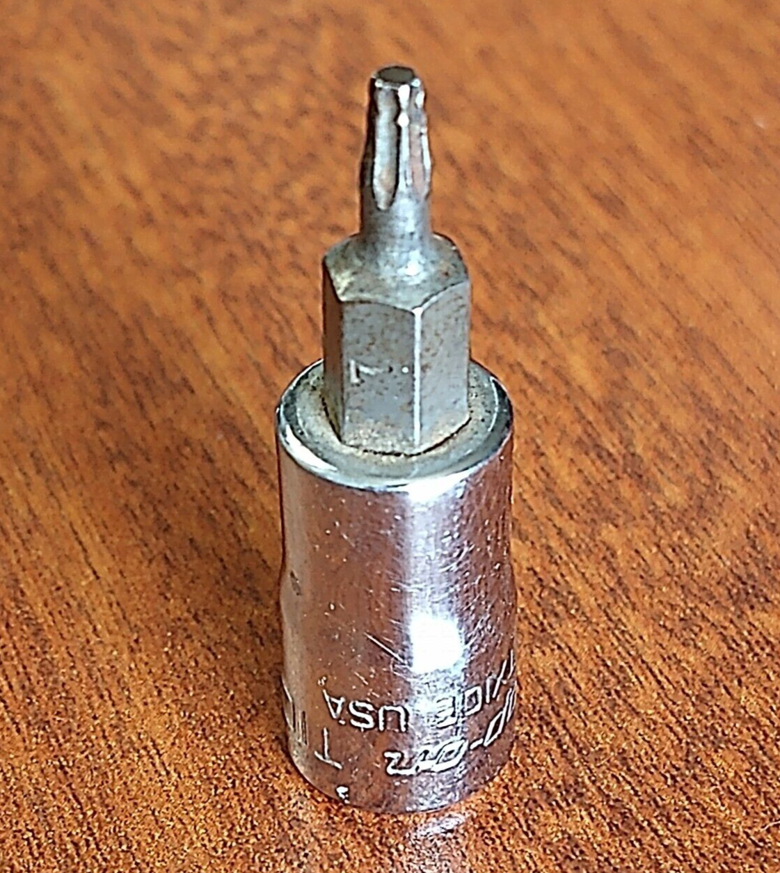 SNAP ON TTX10E, 1/4″ DRIVE, T10, TORX BIT.