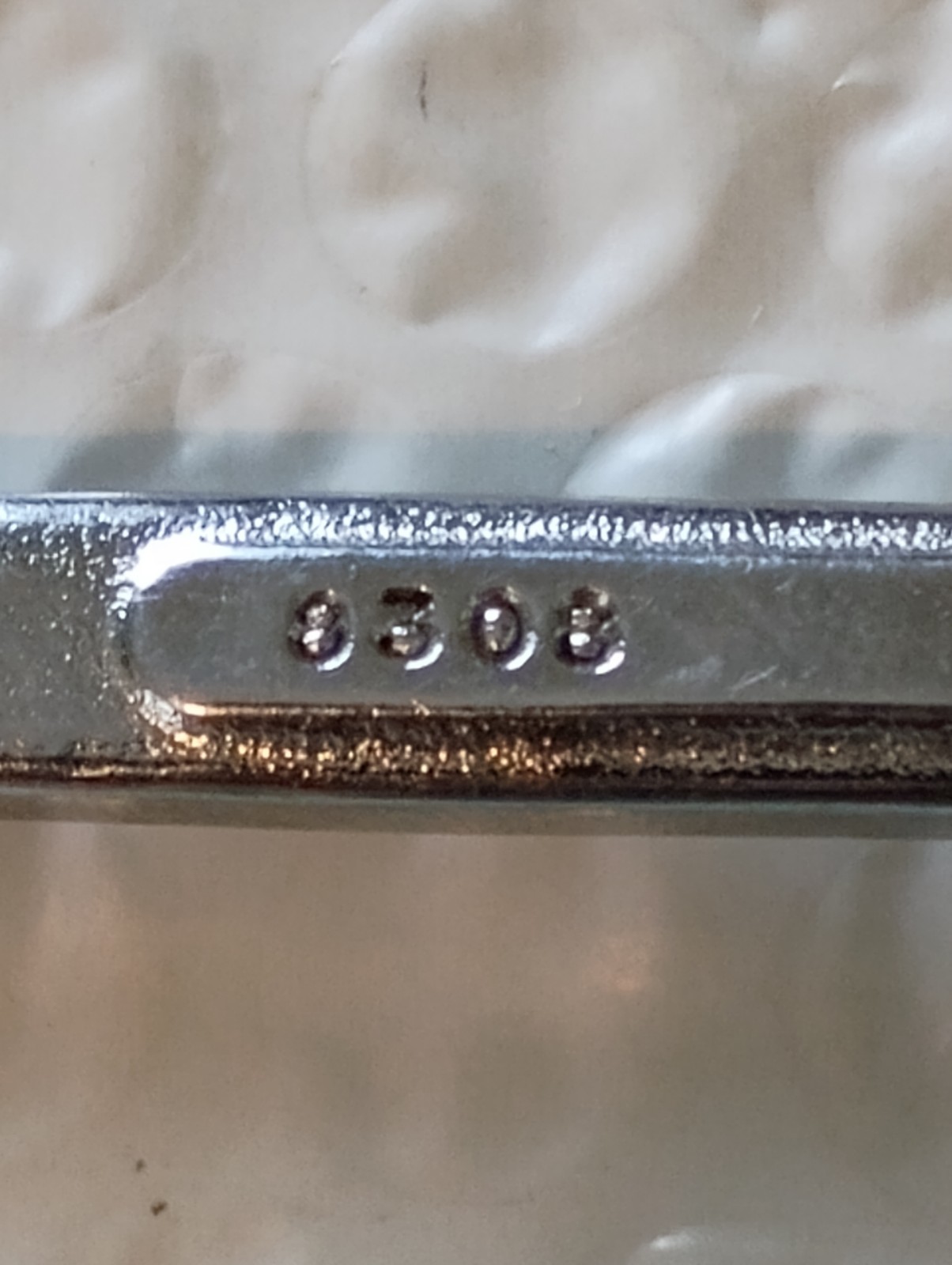 SK TOOLS 8308, 8MM. COMBINATION WRENCH, 4.25″ LONG, 12 POINT.
