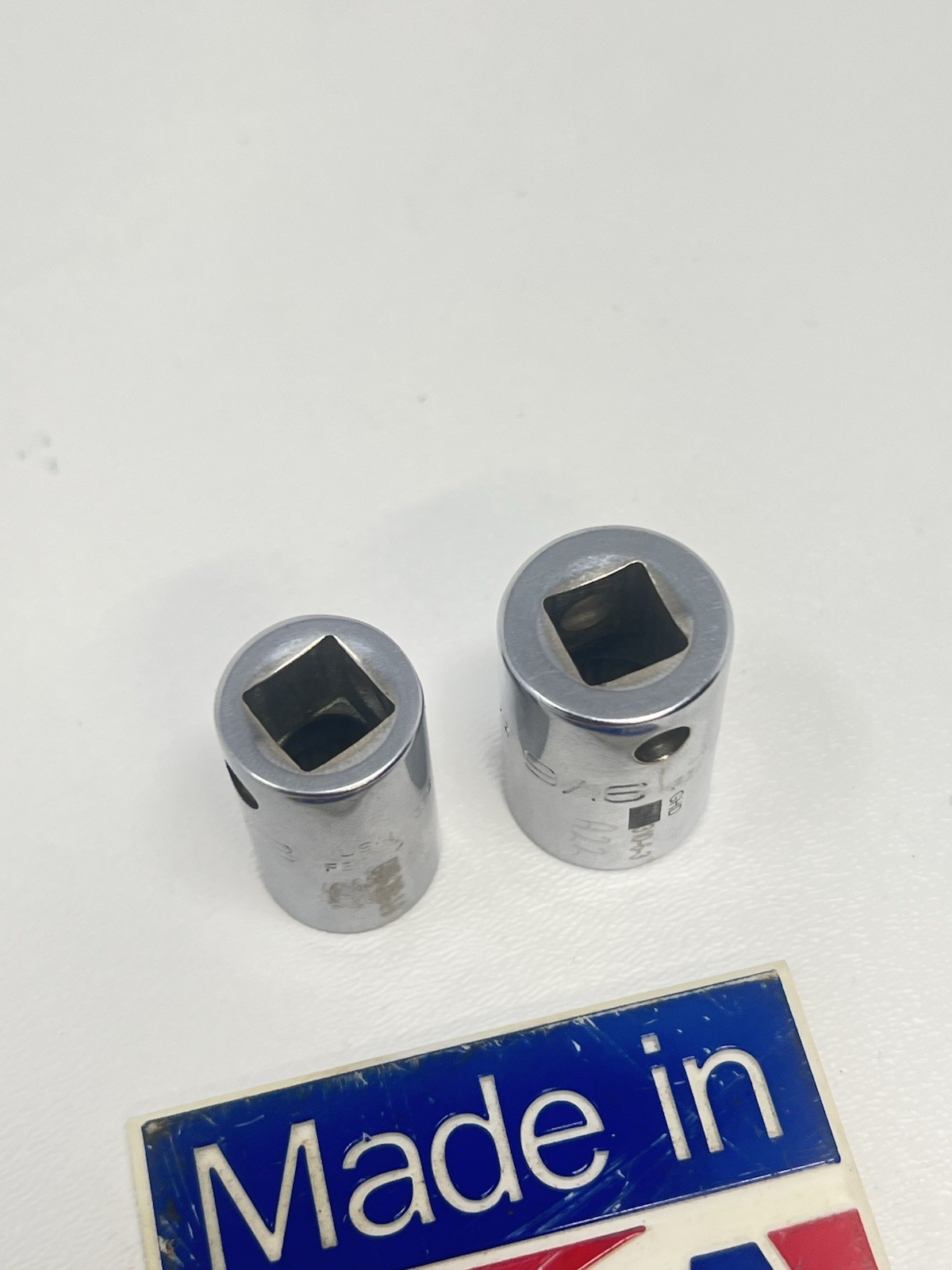 Snap On 3/8″ Drive 1/2” & 9/16″ Spline Shallow Sockets FES160 FES180 Aviation