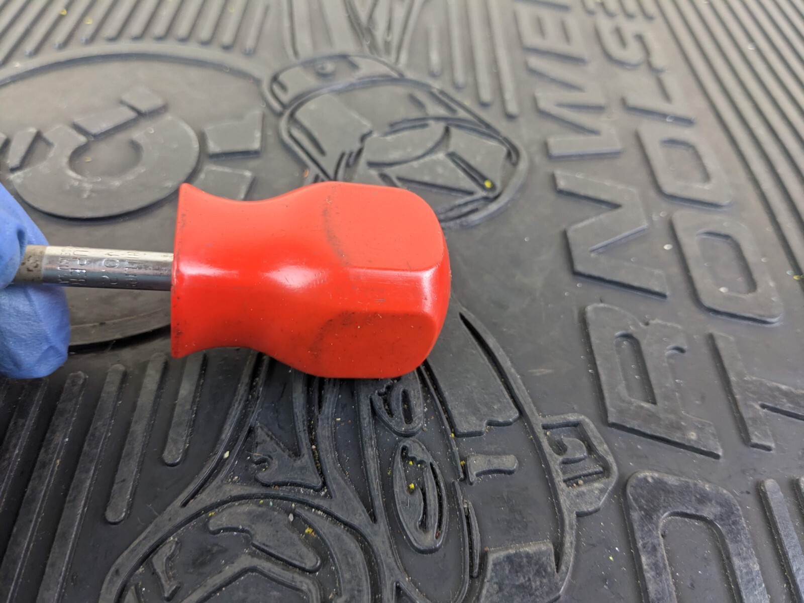 #av311 MAC Tools USA Model P212XA #2 Philips Stubby Red Hard Handle Screwdriver