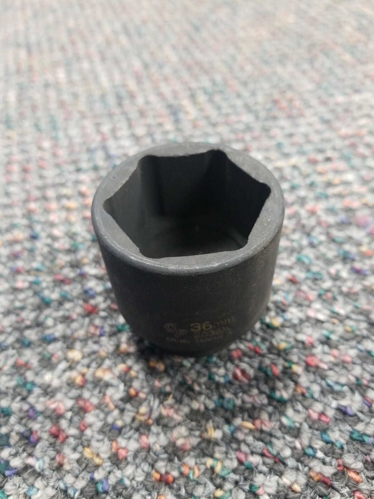 1/2″ Drive Standard Metric Impact Socket – 36mm Grey Pneumatic GRE2036M