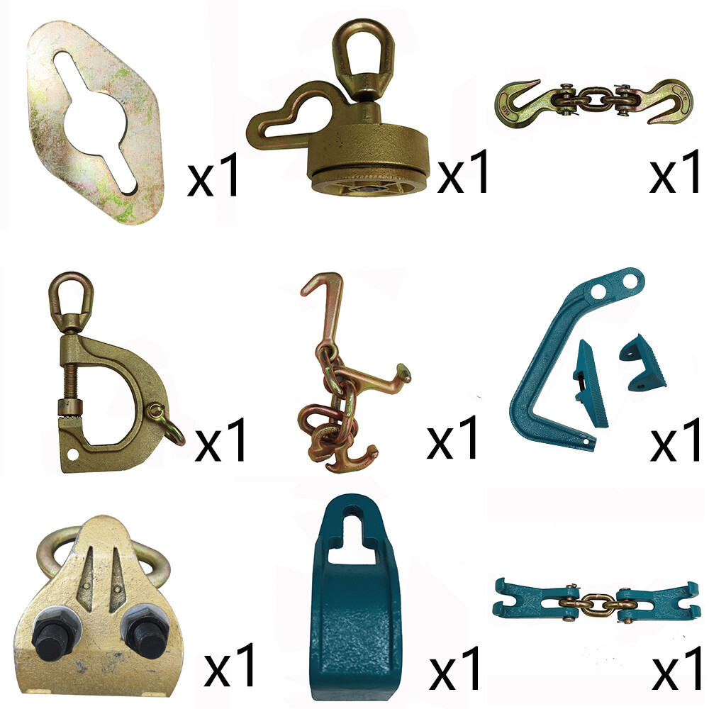 21 pcs Auto Body Frame PullingTools Clamps Set Auto Sheet Metal Clamp Tool Kit