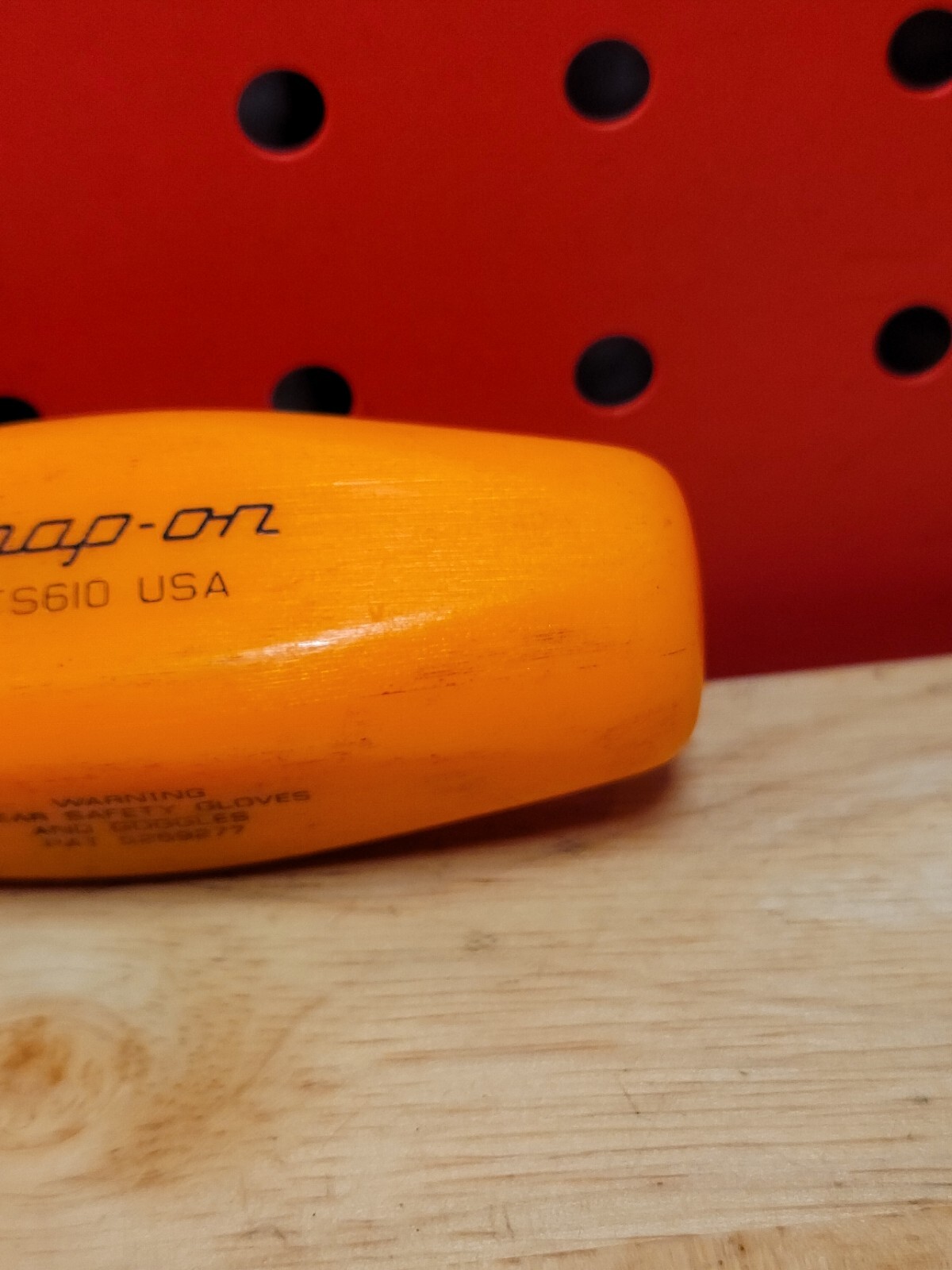 Snap-on Tools ORANGE Flat Head Tip Non-Conductive Composite Screwdriver 1000V