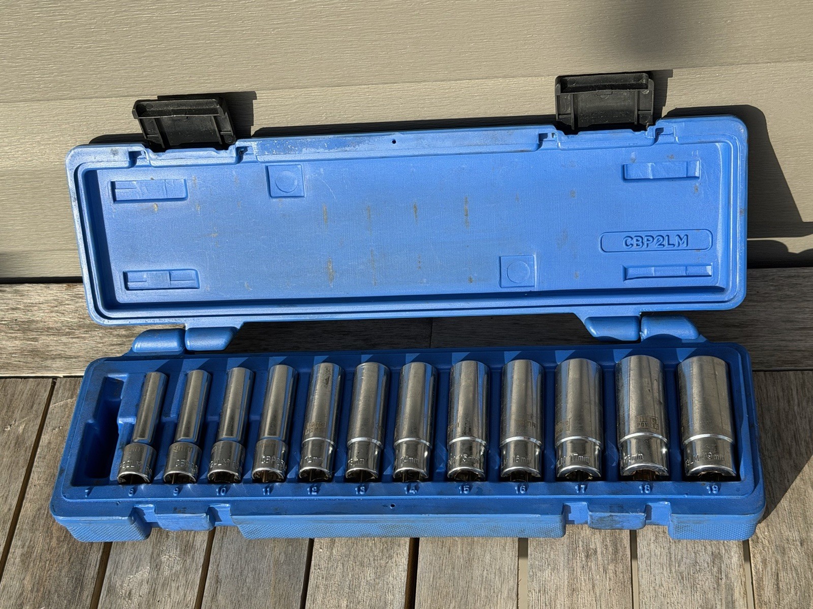 Cornwell Tools CBP2LM 12pc (Missing 1) Metric Chrome Deep Socket Set 3/8″ Drive