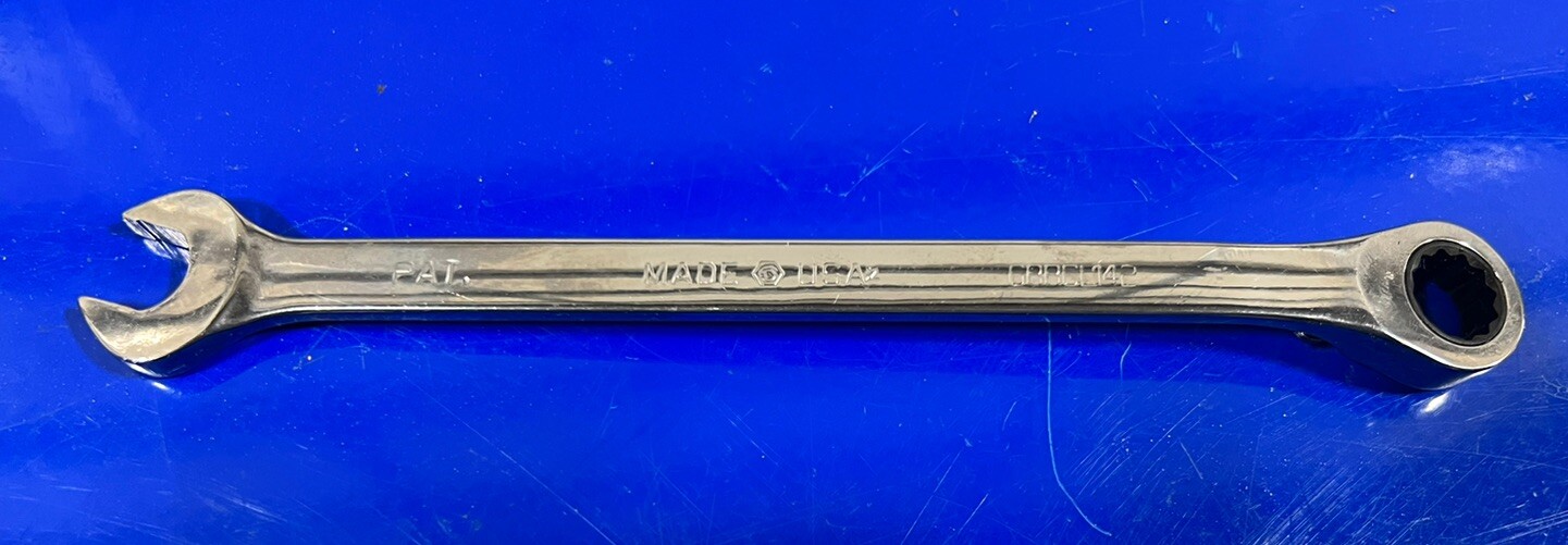 Matco Tools 7/16” Reversible Combination Ratcheting Wrench GRRC143 USA NEW