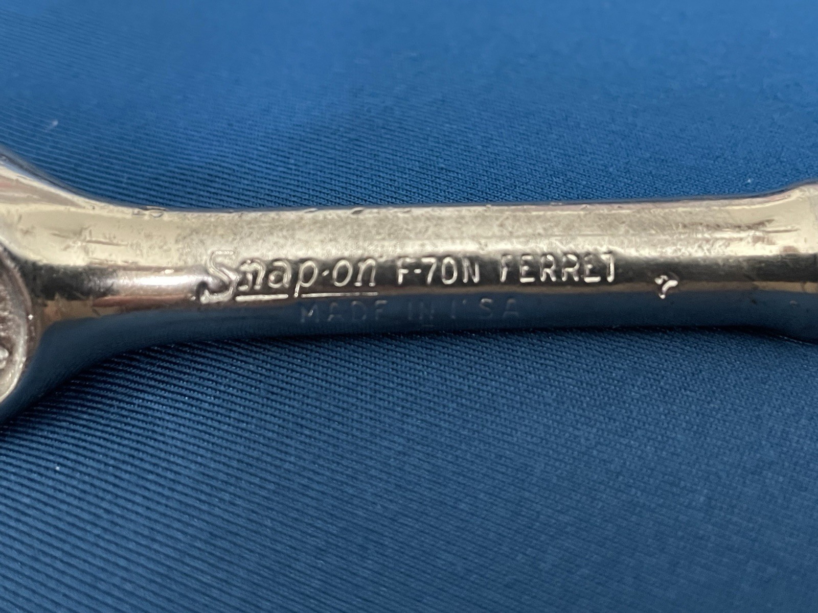 Snap-on Tools 3/8” Drive Ratchet F-70N Ferret USA Vintage / Good Condition