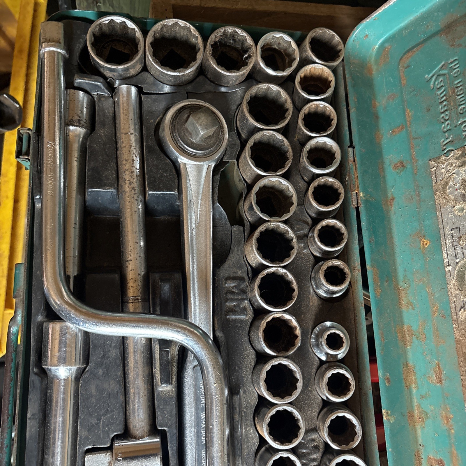 Kamasa Socket Set KT4849 1/2″ Drive 42 Piece Vintage Tools