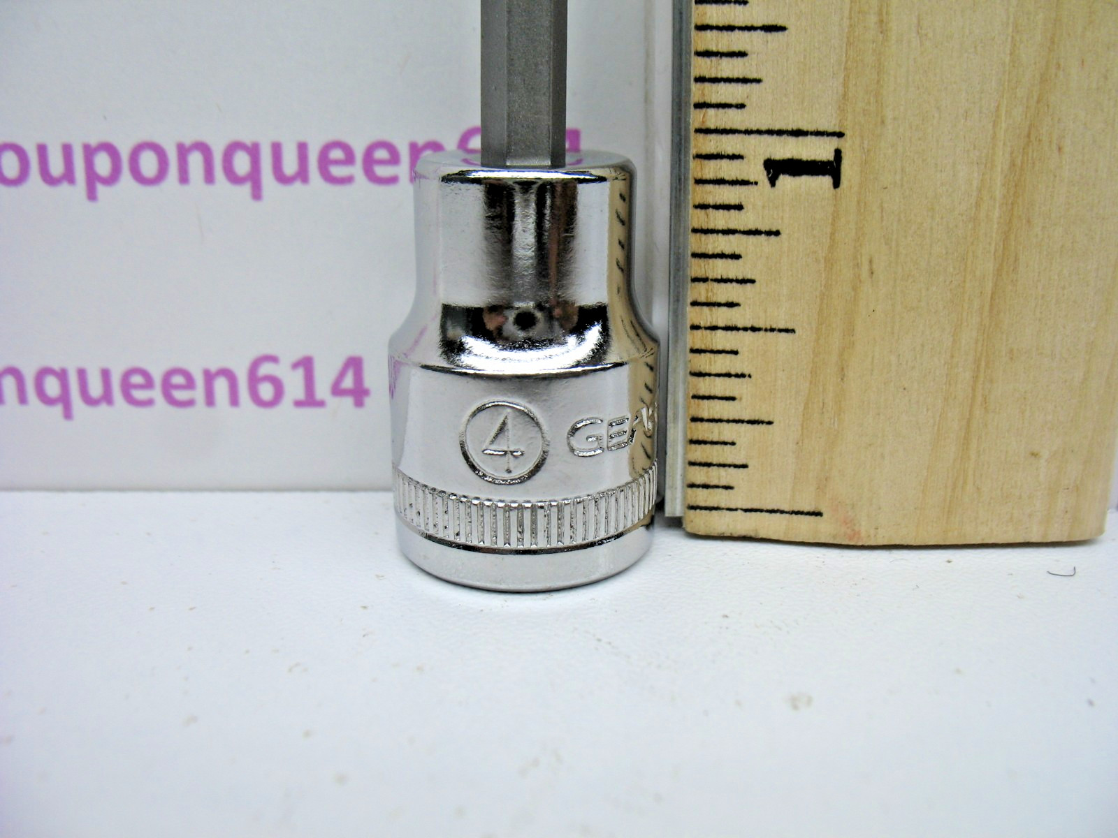 GearWrench 80442N, 3/8″ Drive Hex Bit Socket Long 4mm – Brand New