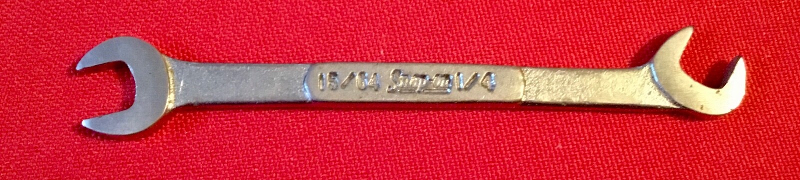 Snap-On Tools DS1516 SAE Sizes 15/64” & 1/4” Open End Offset Ignition Wrench!