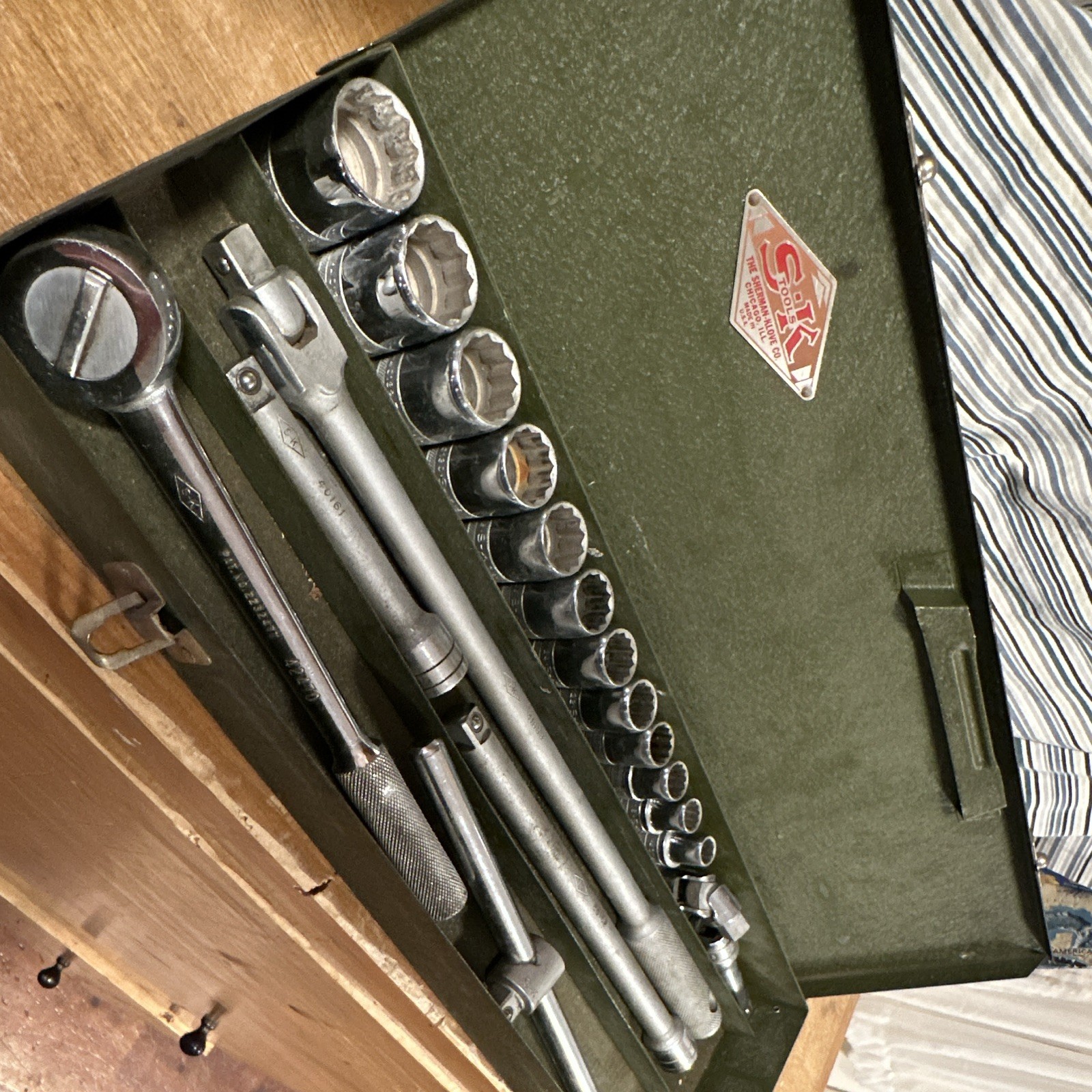 SK Tools Socket Set USA Made The Sherman-Klove Co.