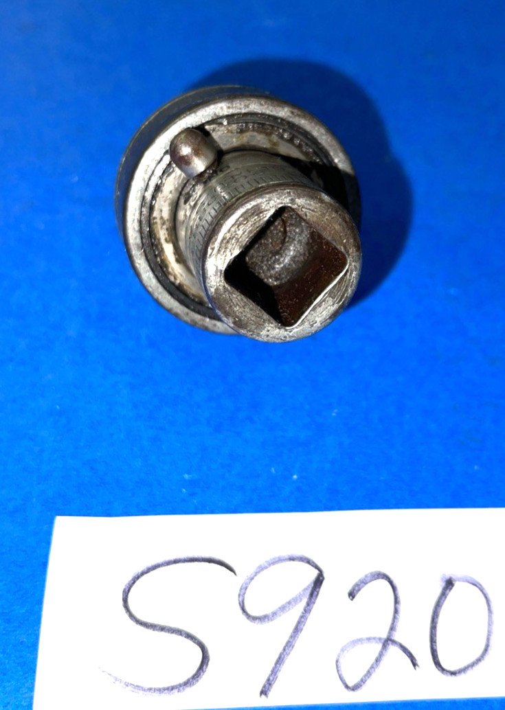 SNAP-ON TOOLS VINTAGE 1/2 DRIVE RATCHETING ADAPTOR 1944 INCLUDES SHIPED IN US