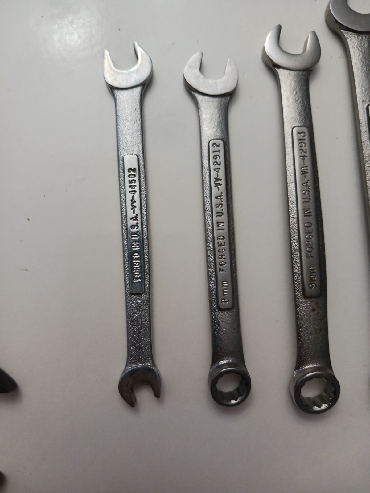 Craftsman Wrenches Sae,Metric Various Sizes Lot Of 37