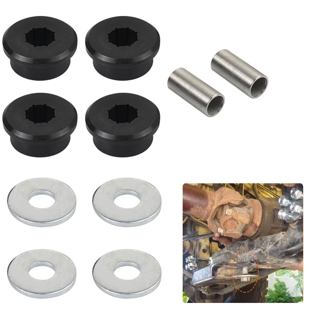 Front Differential Side Mount Bushings Kit for Hummer For H3 Year 2006 to 2010