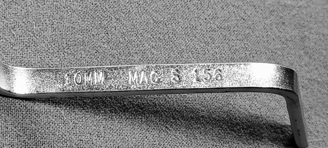 MAC Tools USA S156 10mm Metric VW German Auto Oil Cooler Obstruction Wrench USED