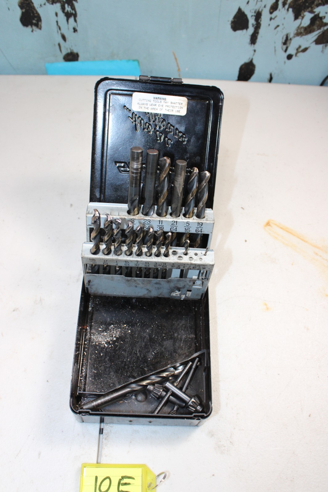 Snap On DBTB121 16 Pc High Speed ThunderBit Drill Set INCOMPLETE SET